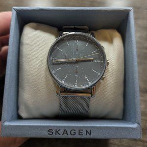 Skagen Signature Chronograph 40mm Watch SKW6464 With Tags